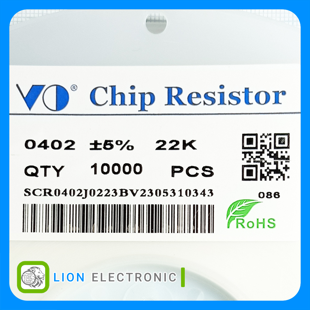 RES0402 22K 5%