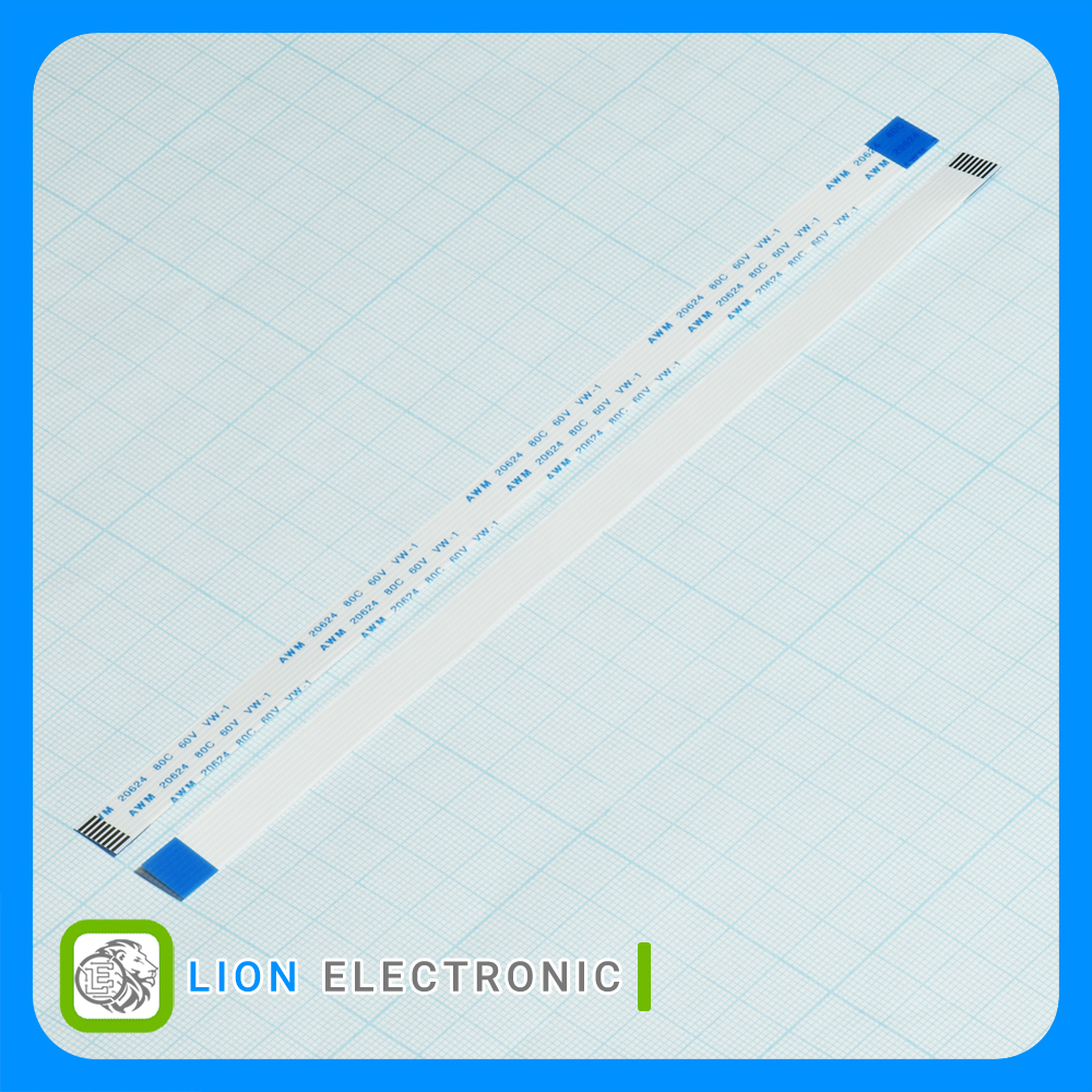 کابل فلت (Opposite Side)FFC-1.0-8P-200mm